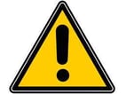 Warning sign